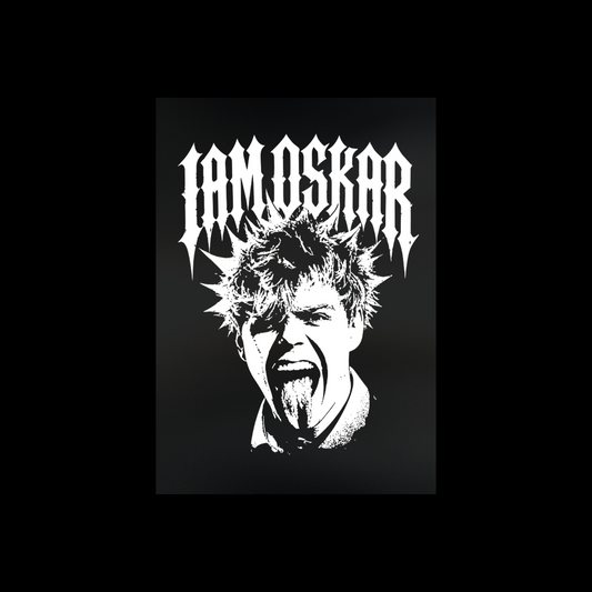 IAM OSKAR - Plakát black & white